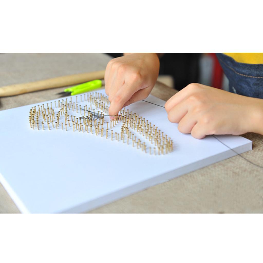 Perlengkapan Seni String Art u - Art Craft Project ulasan dan harga
