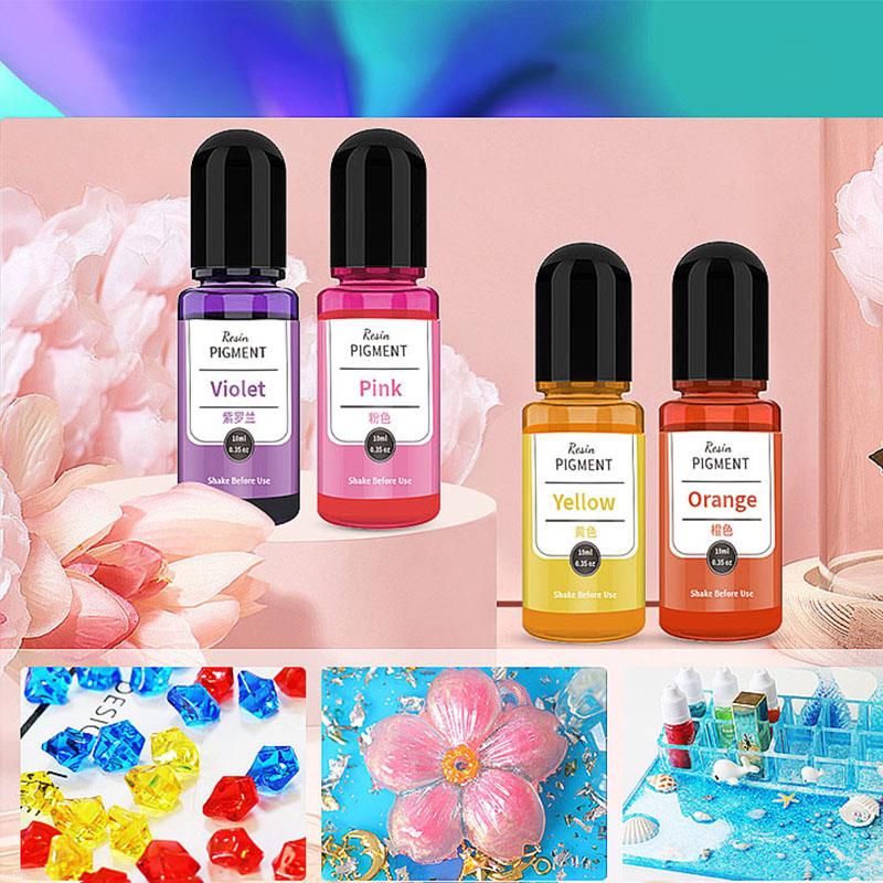 Tinta seni 24 warna pigmen Res - Alcohol Ink Set ulasan dan harga